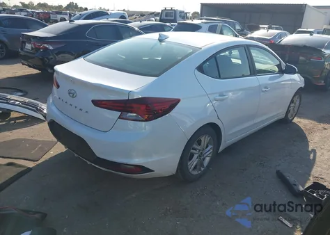 2020 Hyundai Elantra Value Edition z USA, uszkodzony, nr VIN 5NPD84LFXLH572380
